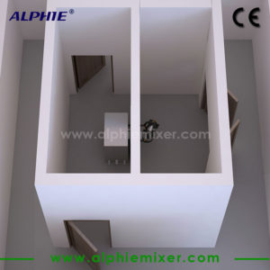 Mixer for fireworks industry